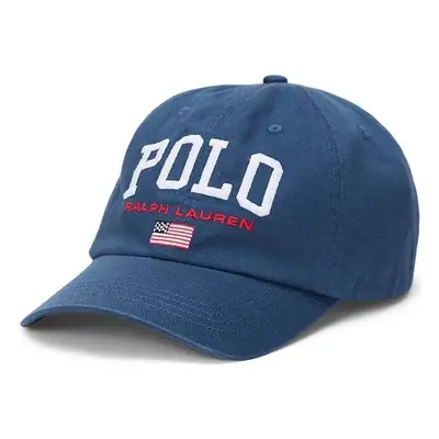 Dětská bavlněná kšiltovka Polo Ralph Lauren tmavomodrá barva, s 94305772