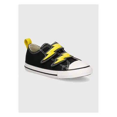 Dětské tenisky Converse CHUCK TAYLOR ALL STAR 2V černá barva, A08376C 95645724