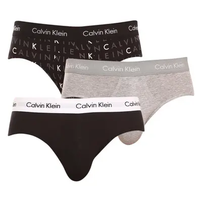 3PACK pánské slipy Calvin Klein vícebarevné (U2661G-YKS) 46429438