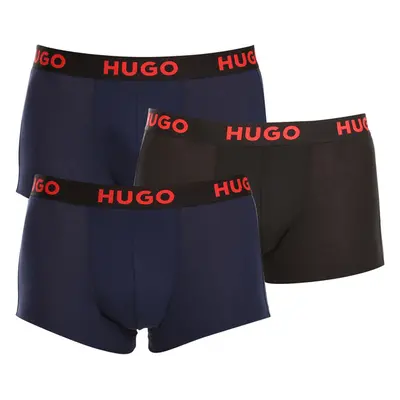 3PACK pánské boxerky HUGO vícebarevné (50496723 406) 86439855