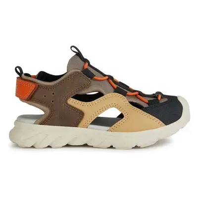 Dětské sandály Geox SANDAL AIRADYUM hnědá barva 89931650