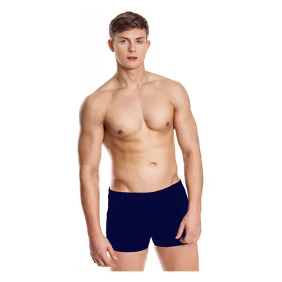 AQUA SPEED Mans Swimming Shorts Patrick Navy Blue Pattern 4 84847163