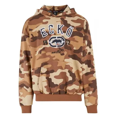 Maskáčová pánská mikina Ecko Unltd. - hnědé camo 87187610