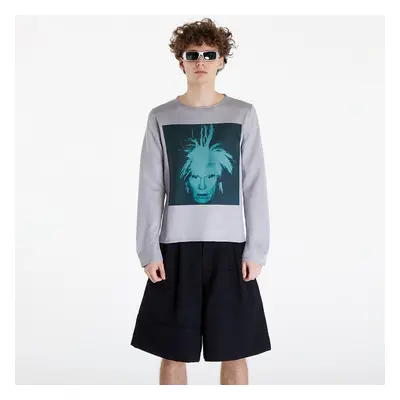 Svetr Comme des Garçons SHIRT Sweater Grey/ Green S 90257746