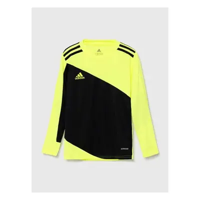 Dětské tričko s dlouhým rukávem adidas Performance SQUAD GK21SYY žlutá 93409162