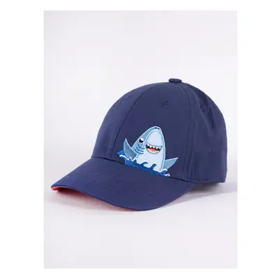 Yoclub Kidss Boys Baseball Cap CZD-0626C-A100 Navy Blue 81476209