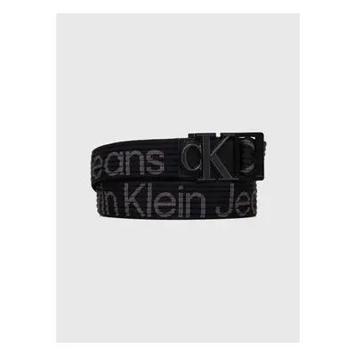 Pásek Calvin Klein Jeans pánský, černá barva, K50K511819 90508406