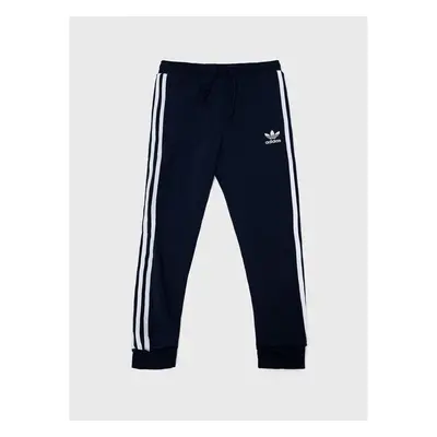 Dětské tepláky adidas Originals tmavomodrá barva, s aplikací 73035635