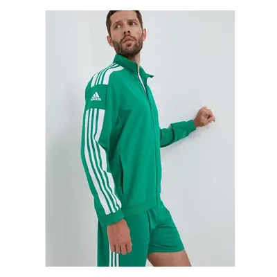 Tréninková mikina adidas Performance Squadra 21 zelená barva, s 83073948