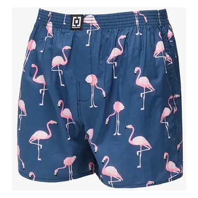 Trenky Horsefeathers Manny Boxer Shorts Blue/ Flamingos Print XXL 86967234