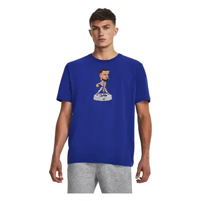 Tričko Under Armour Curry Bobble Head Ss Royal 91030131