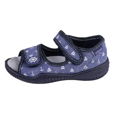 Boys slippers Viggami Szymek ornament 75938791