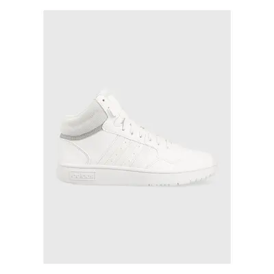 Sneakers boty adidas Originals HOOPS MID 3. K bílá barva 82427689