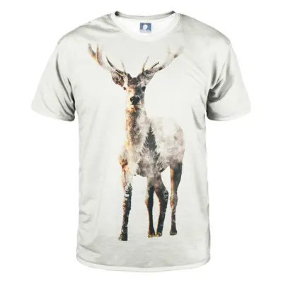 Aloha From Deer Lonely Red Deer Tričko TSH AFD1052 Beige 77024004