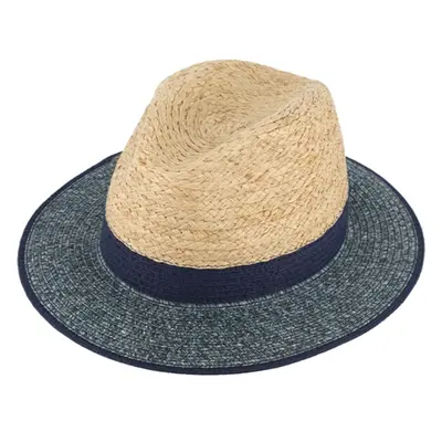 Letní crushable fedora klobouk od Fiebig - Traveller Raffia 81243283