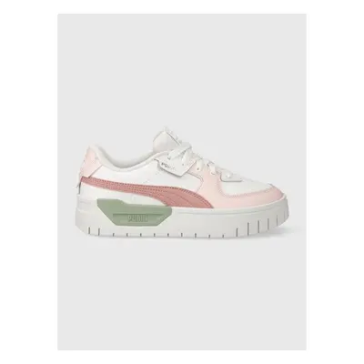 Dětské sneakers boty Puma Cali Dream Pastel Jr bílá barva 85277053