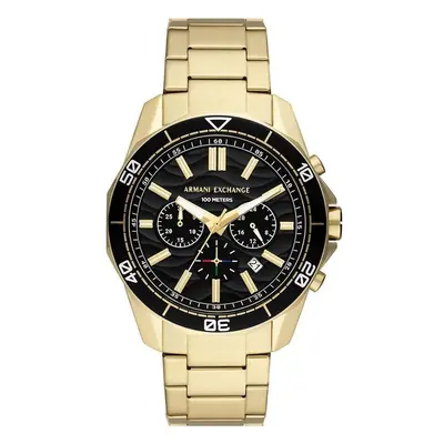 Hodinky Armani Exchange zlatá barva 90099315