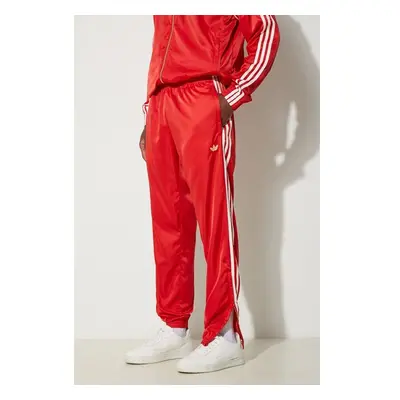 Tepláky adidas Originals Premium Track Pant červená barva, s aplikací, 96020834