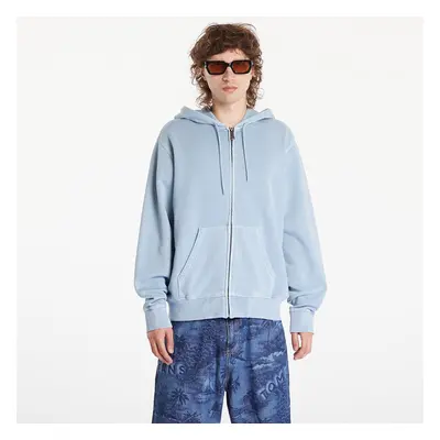 Mikina Carhartt WIP Hooded Duster Script Jacket UNISEX Misty Sky 95439280