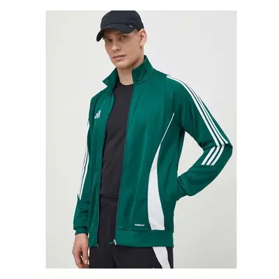 Tréninková mikina adidas Performance Tiro 24 zelená barva, s aplikací, 91546257