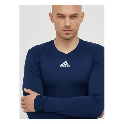 Tréninkové tričko s dlouhým rukávem adidas Performance tmavomodrá 72181765