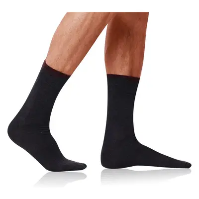 Tmavě šedé pánské ponožky Bellinda COTTON MAXX MEN SOCKS 63975220