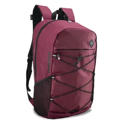 Semiline Unisexs Tourist Backpack A3033-3 Black/Cherry 75797803