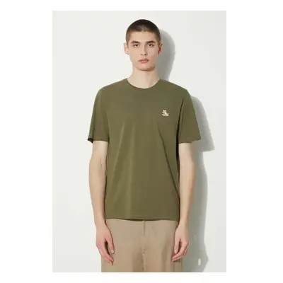 Bavlněné tričko Maison Kitsuné Chillax Fox Patch Regular Tee Shirt 92249430