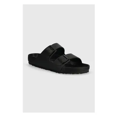 Kožené pantofle Birkenstock Arizona pánské, černá barva, 1026824 91586353