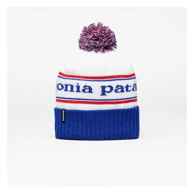 Čepice Patagonia Powder Town Beanie Blue/ White/ Red Universal 87309043