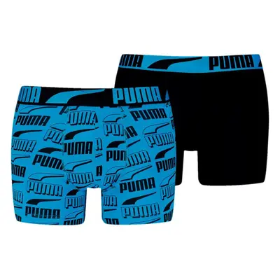 Puma MEN PRINTED BOXER 2P blue 90872255