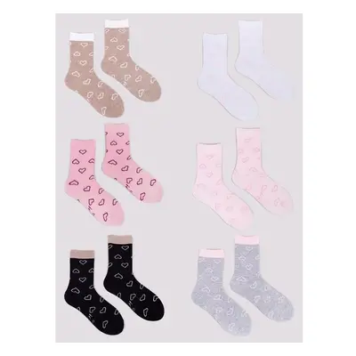 Yoclub Kidss Girls Socks 6-Pack SKA-0129G-AA00 83720541