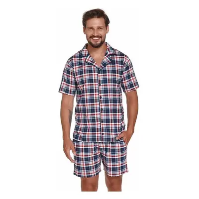 DN Nightwear Pánské pyžamo Clyde káro 62311675