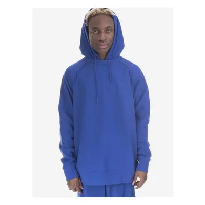 Bavlněná mikina adidas Originals pánská, s kapucí, hladká, HR5456-blue 92319125