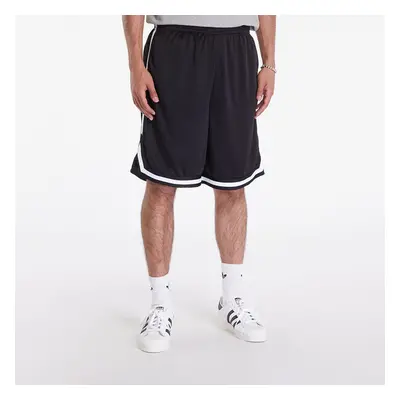 Šortky Urban Classics Stripes Mesh Shorts Black/ Black/ White M 93831212