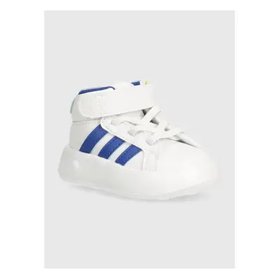 Dětské sneakers boty adidas GRAND COURT MID bílá barva, IE3865 92977147