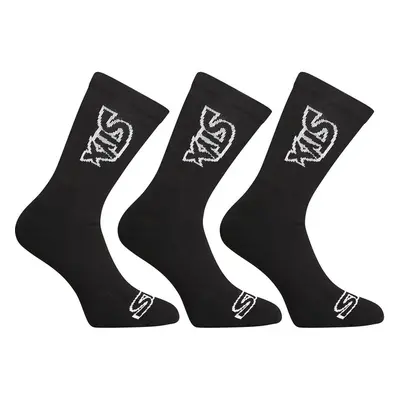 3PACK ponožky Styx vysoké černé (3HV960) 85867874