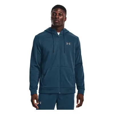 Mikina Under Armour Armour Fleece Fz Hoodie Petrol Blue S 92089398