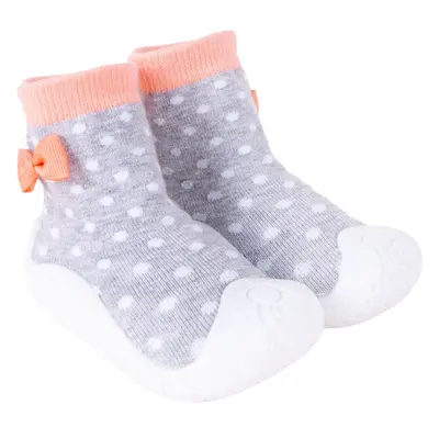 Yoclub Kidss Baby Girls Anti-skid Socks With Rubber Sole OBO-0135G 63925102