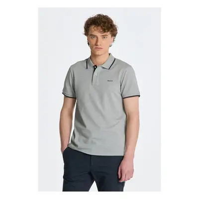 POLOKOŠILE GANT PIQUE SS POLO GREY MELANGE 86389979