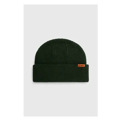 Čepice Butter Goods Tall Wharfie Beanie zelená barva, BGQ423D14204 88834542