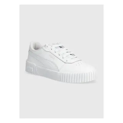 Dětské sneakers boty Puma Carina 2.0 Jr bílá barva 91546309