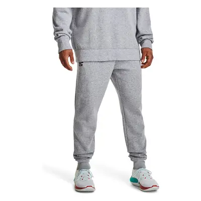 Tepláky Under Armour Curry Fleece Sweatpants Mod Gray Full Heather XXL 92089370