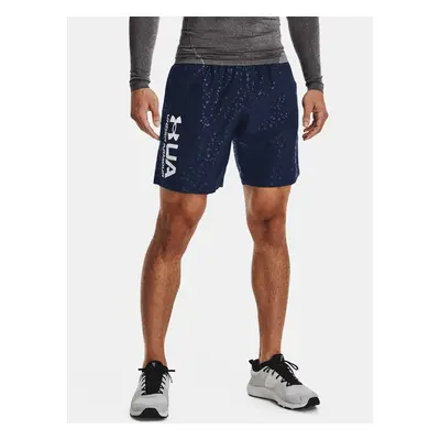 Under Armour Kraťasy UA Woven Emboss Shorts-NVY - Pánské 68339253