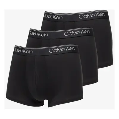 Boxerky Calvin Klein Microfiber Stretch-Low Rise Boxer 3-Pack Black S 87411992