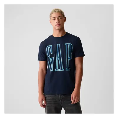 Tričko GAP Neon Logo Tee Tapestry Navy M 91671597