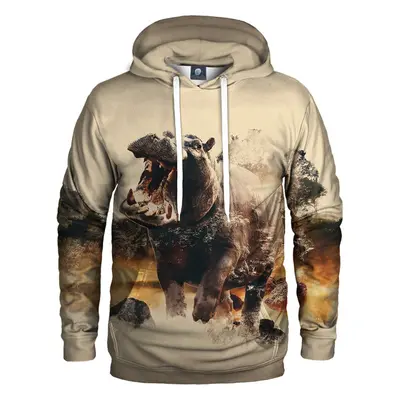 Aloha From Deer Unisexs Powerful Hippo Hoodie H-K AFD1037 72214441