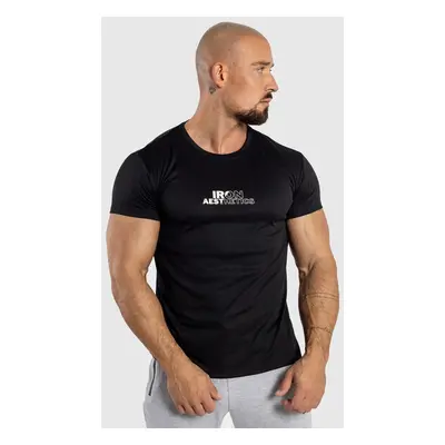 Pánské fitness tričko Iron Aesthetics Split, černé 86864333