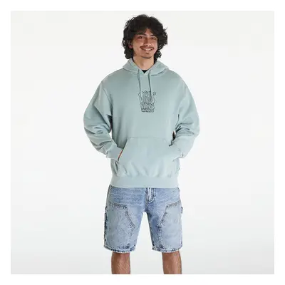 Mikina Vans Crash Stack Loose Pullover Hoodie Iceberg Green M 90795640