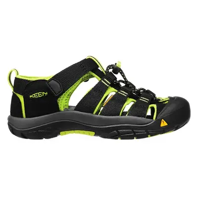 Dětské sandály Keen Newport H2 JR Black/Lime Green US 1 85864548